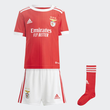 Benfica 22/23 Home Mini Kit Czerwony