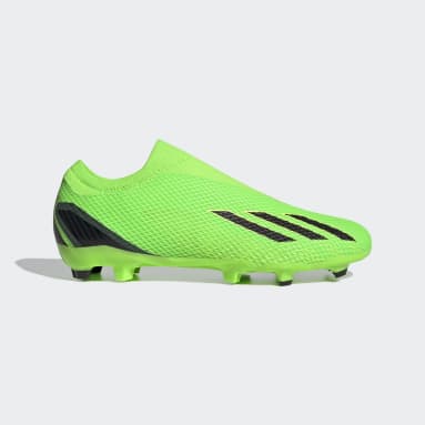 Zapatos de Fútbol X Speedportal.3 Terreno Firme Verde Fútbol