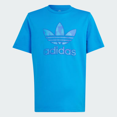 Summer Allover Print T-skjorte Blå