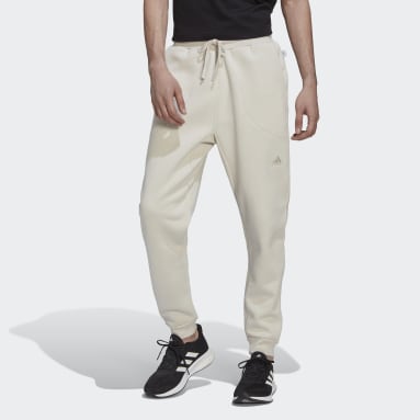 Men Sportswear Beige Studio Lounge Fleece Pants