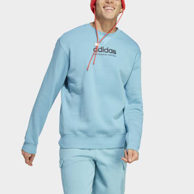 Men Sportswear Blue All SZN Fleece Graphic Sweatshirt
