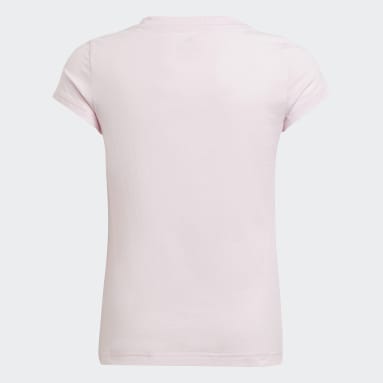 Camiseta adidas Essentials Rosa Meninas Sportswear