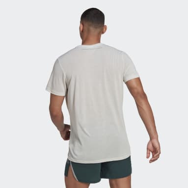 T-shirt X-City Beige Hommes Course