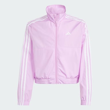 Mädchen Sportswear Train Essentials Kids Trainingsjacke Lila