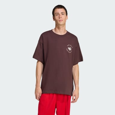 Tričko GFX so zaobleným logom Trojlístka adidas
