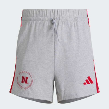 Nebraska Cornhuskers Essentials 3-Stripes Short