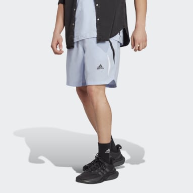 Men's Sportswear Blue Colorblock Woven Shorts