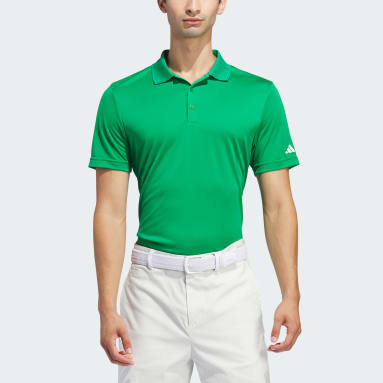 Men Golf Green Core adidas Performance Primegreen Polo Shirt