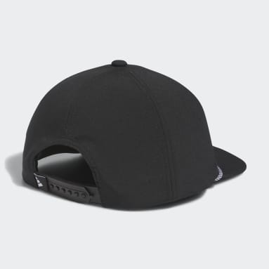 Men Golf Black Retro Five-Panel Hat