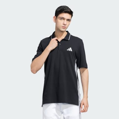 3 Stripes Pique Polo Shirt