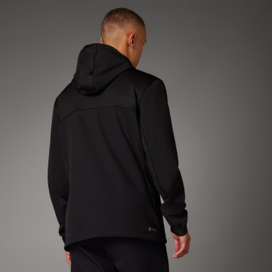Chaqueta con capucha COLD.RDY Workout Negro Hombre Gimnasio Y Entrenamiento