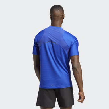 HEAT.RDY HIIT Elevated Training Tee Niebieski