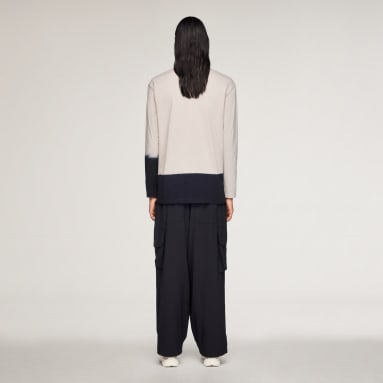 T-SHIRT MANCHES LONGUES EFFET TREMPÉ Y-3