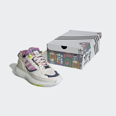 Youth Originals White adidas x Kevin Lyons ZX 5K BOOST Shoes