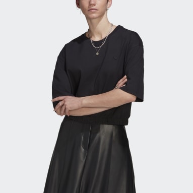 Women Originals Black Adicolor Contempo Tee