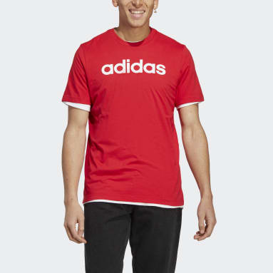 Men Sportswear Essentials Single Jersey Linear Embroidered Logo T-Shirt