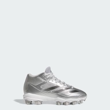 Adizero Impact Molded Kids Silver Speed Baseball Cleats