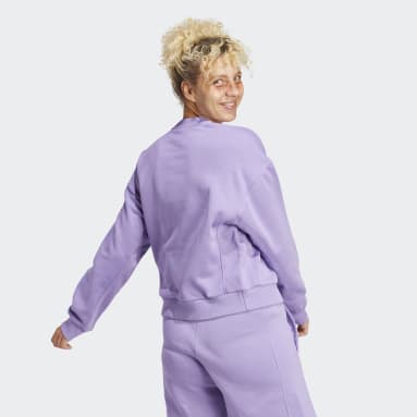 Polerón ALL SZN Felpa Morado Mujer Sportswear