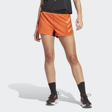 Adidas Climalite Ladies Orange D2M Loose Tee Gym Running Top BK2714 Size XS  UK