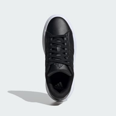 Frauen Sportswear Grand Court Platform Schuh Schwarz