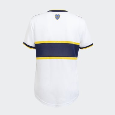 Camiseta Alternativa Boca Juniors 22/23 Blanco Mujer Fútbol