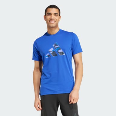 Train Essentials Camo Graphic Logo T-skjorte