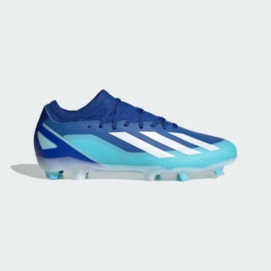 Football Blue X Crazyfast.3 Firm Ground Boots