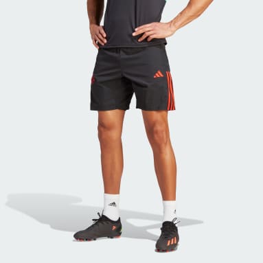 Pantalón corto Manchester United Tiro 23 Downtime Negro Hombre Fútbol