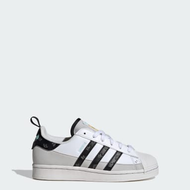 Youth Originals White Shmoofoil Superstar Shoes Kids
