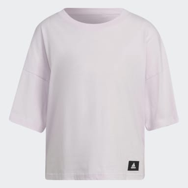 Camiseta adidas Sportswear Future Icons 3 Rayas Rosa Mujer Sportswear