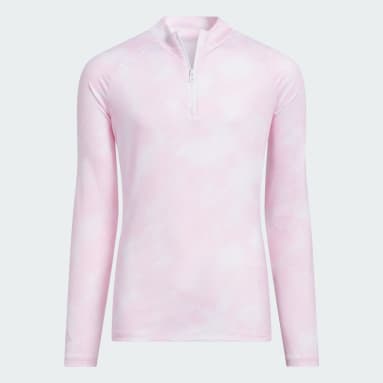 Performance Long Sleeve Printed Polo Shirt Kids