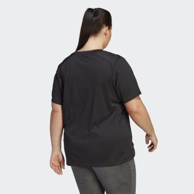 Dames TERREX zwart Terrex Multi T-shirt (Grote Maat)