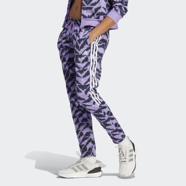Women sportswear Purple 티로 수트업 라이프스타일 트랙 팬츠