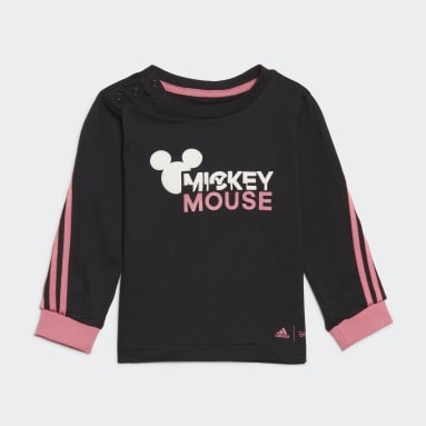 Infant & Toddler Sportswear Black adidas x Disney Mickey Mouse Bodysuit Set