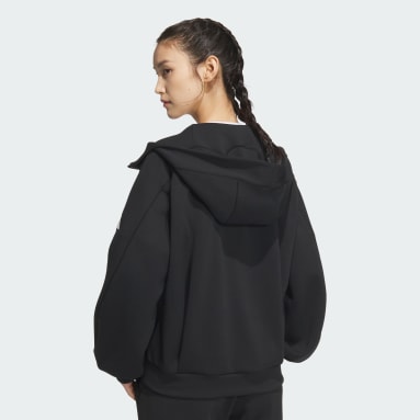 Z.N.E. JAPAN ルーズフィット フルジップフーディー