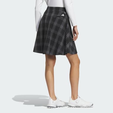 Checked Graphic Skirt