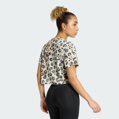 ワークアウト エッセンシャルズ 半袖Tシャツ プリント