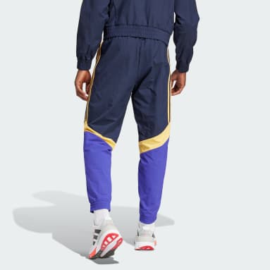 Men Football Real Madrid Woven Tracksuit Bottoms