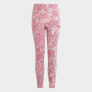 Pink adidas Originals Womens Fakten Short Tights - Get The Label