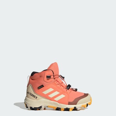 Sapatilhas de Caminhada GORE-TEX Organiser Mid Laranja Criança TERREX