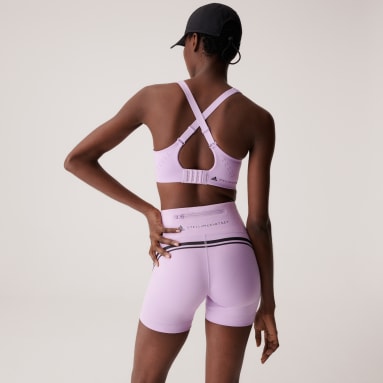 Sujetador adidas by Stella McCartney TruePace High Support Violeta Mujer adidas by Stella McCartney