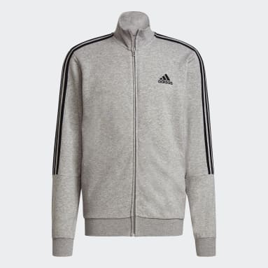 Agasalho AEROREADY Essentials 3-Stripes Cinza Homem Sportswear