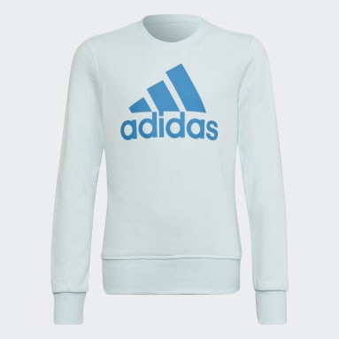 Girls Sportswear Blue Essentials Sweatshirt