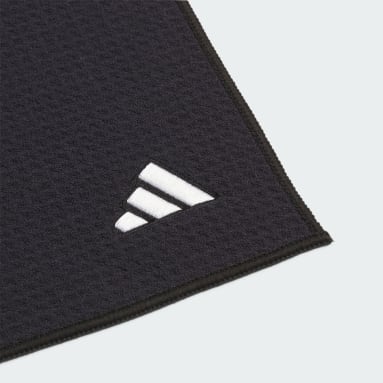 Golf Black Microfiber Players Golf Towel