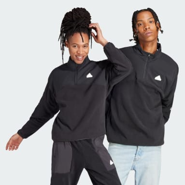 Sportswear Black Future Icons 3-Stripes 1/4-Zip Sweatshirt