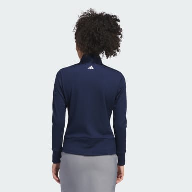 Womens Full-Zip Fleece Golf Jacket