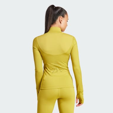 Chaqueta adidas by Stella McCartney TruePurpose Training Midlayer Verde Mujer adidas by Stella McCartney