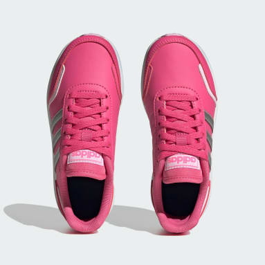 Kids Lifestyle Pink VS Switch 3 Lifestyle Running Lace Shoes