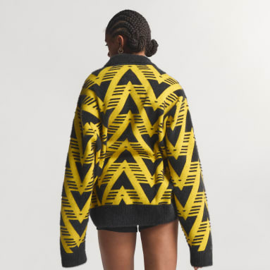 KNITTED HALF-ZIP TRÖJA