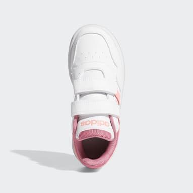 Deti Basketbal biela Tenisky Hoops